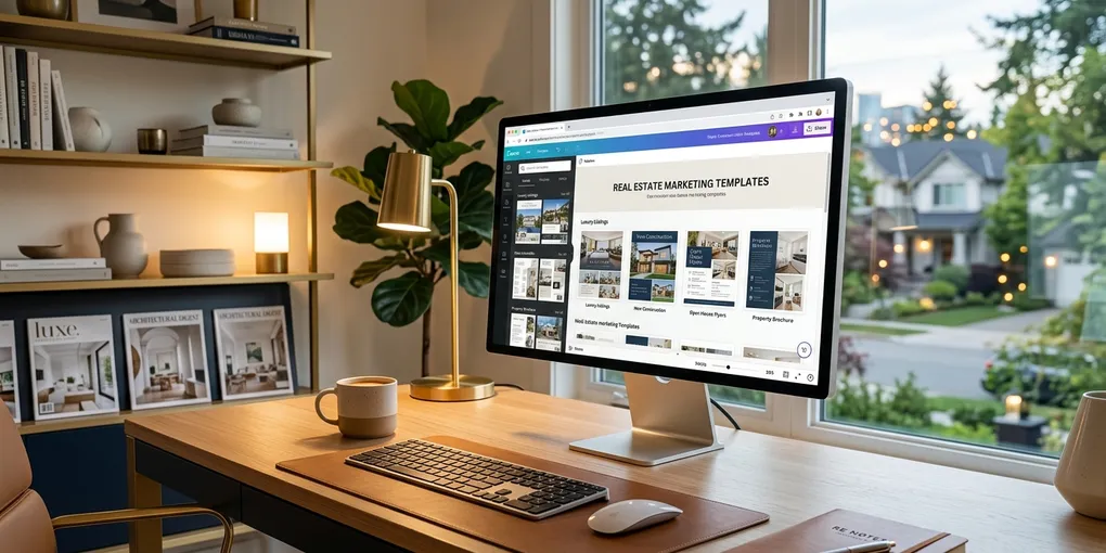 How to Automate Real Estate Market Update Infographics with Canva